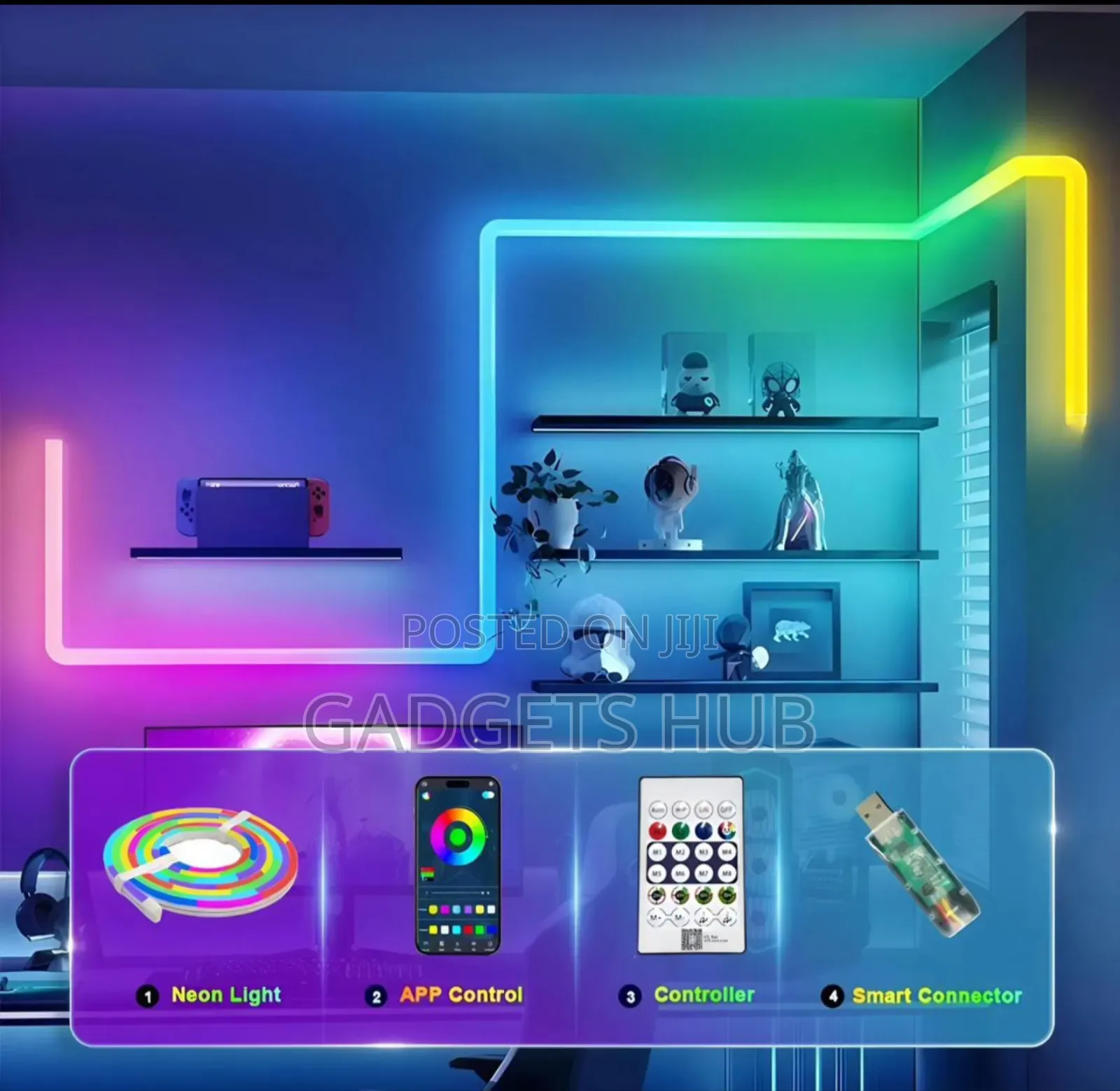 Smart Led Neon Light Strips 5v
Ip65 Waterproof Full Kit