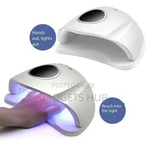 Dual Light Source Uv Table Lamp New Nail Salon Dryer Gel Nail Kit