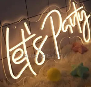 Let's Party Led Neon Sign