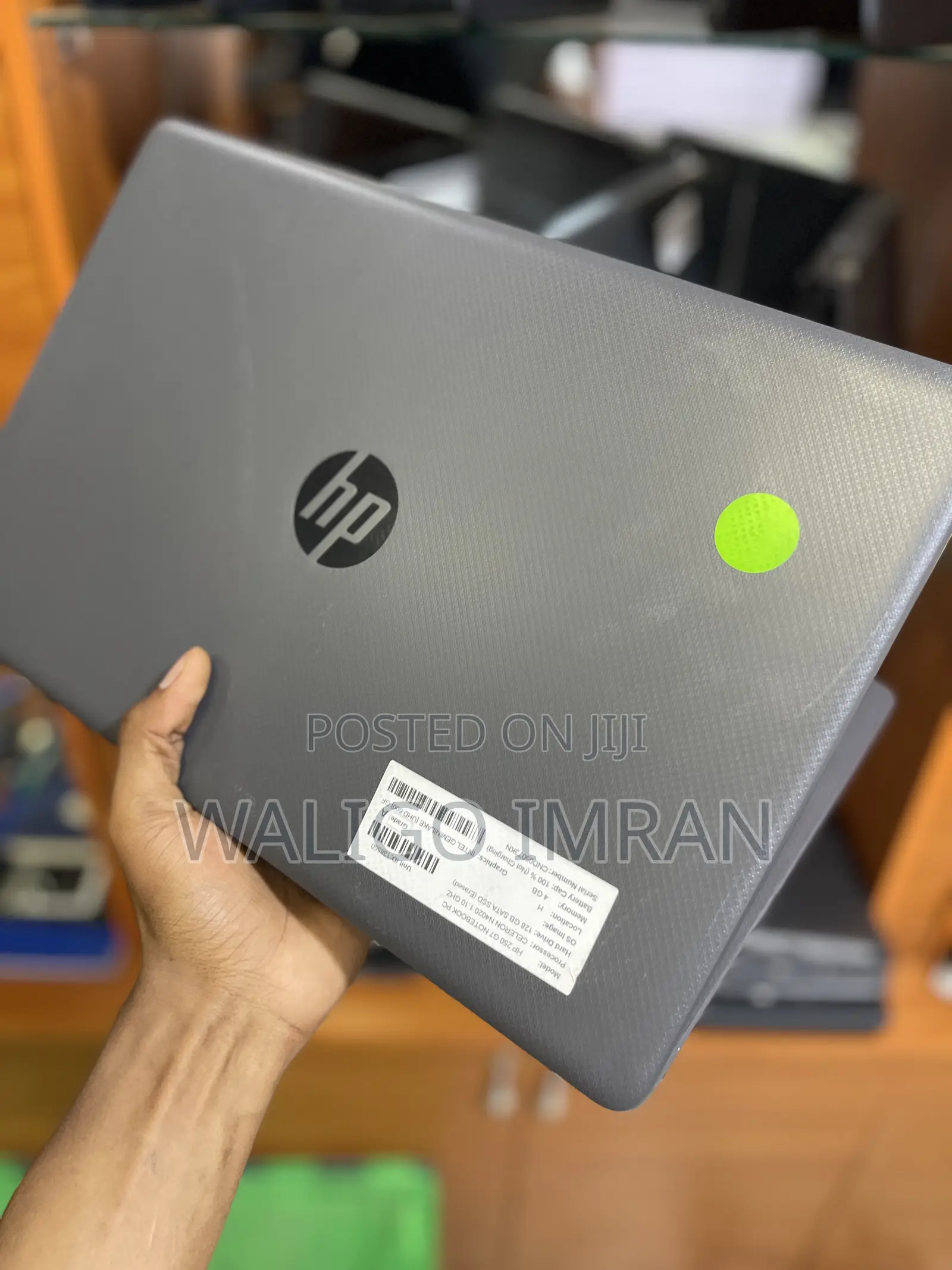Laptop HP 250 G7 8GB Intel Core I3 SSD 128GB