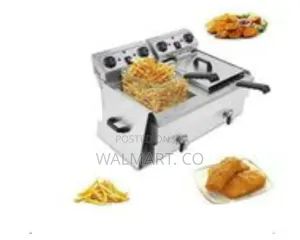 16 Litres Commercial Double Tank Oil Deep Fryer