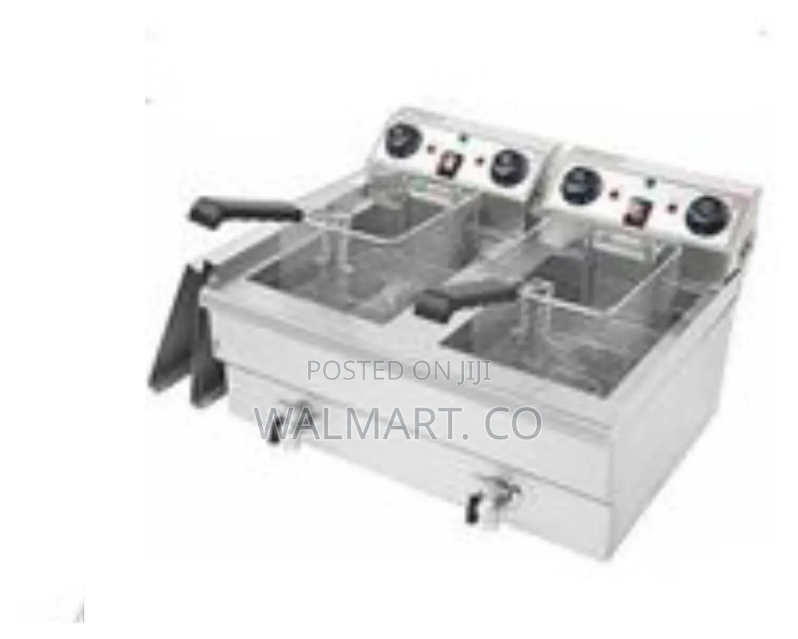 16 Litres Commercial Double Tank Oil Deep Fryer