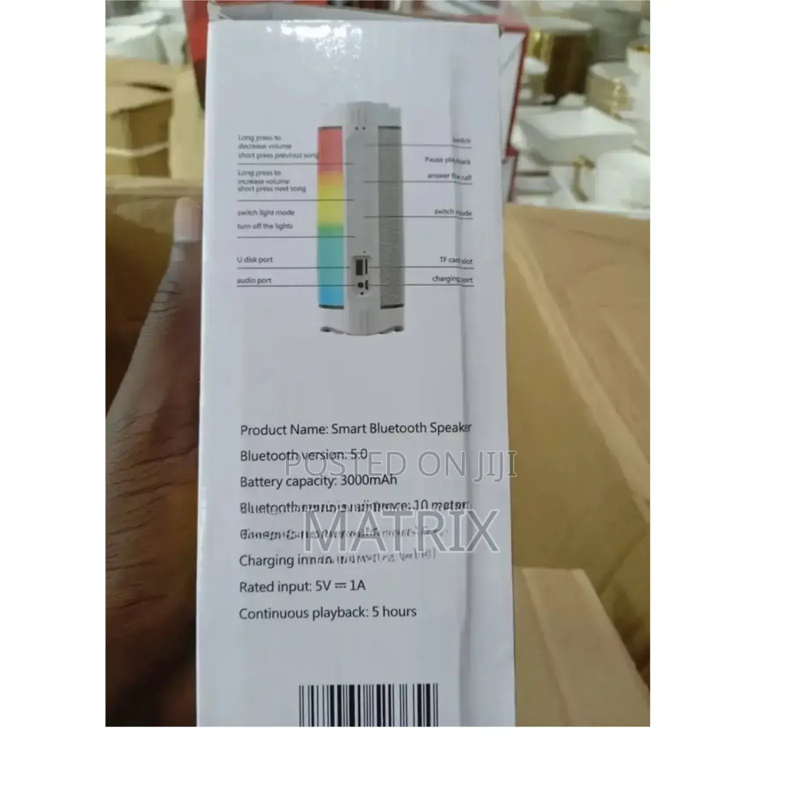 Led Smart Bluetooth Speaker