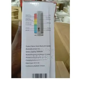 Led Smart Bluetooth Speaker