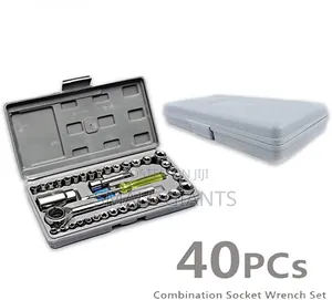 40pcs Combination Socket Wrench Set