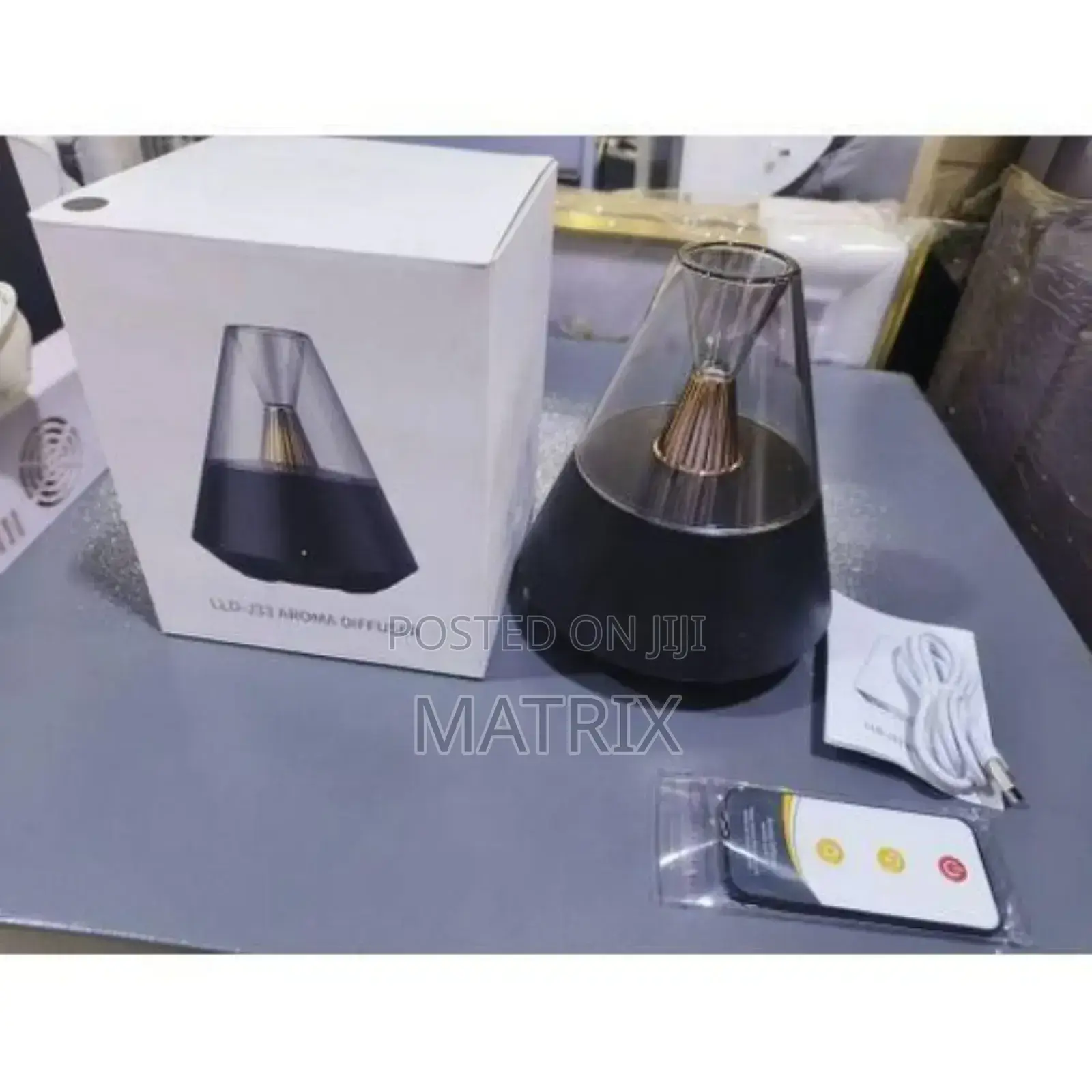 Modern Conical Aroma Diffuser With Ambient Light -
