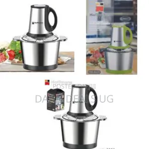 Hoffmans 3 Litre Food Processor Vegetable Chopper Meat Grinder Mincer