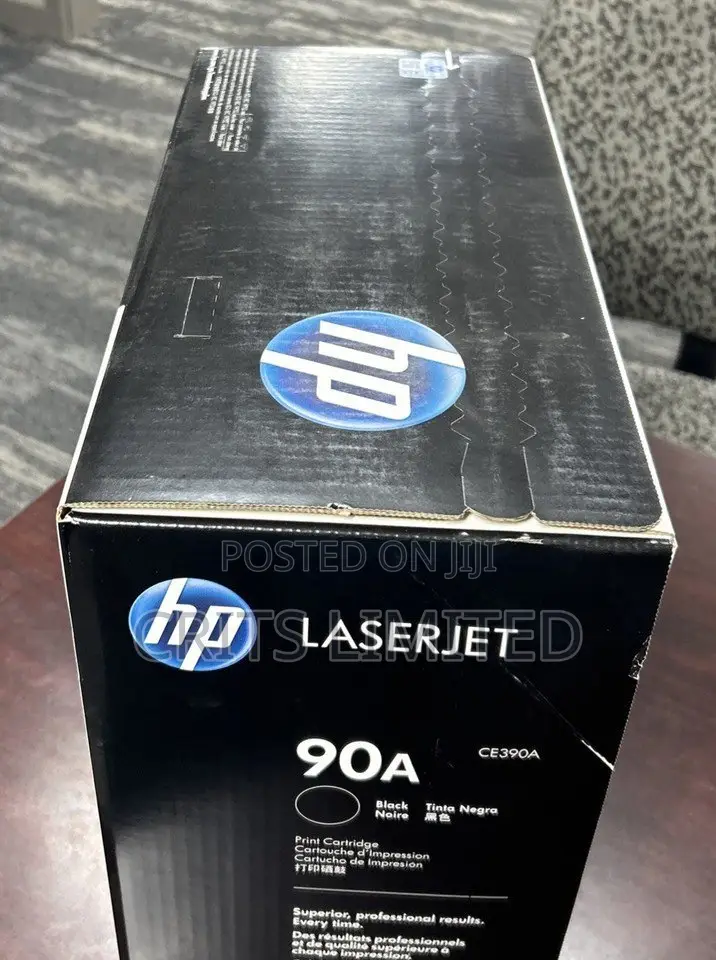 Hp Ce390a Black Original Laserjet Toner Cartridge
