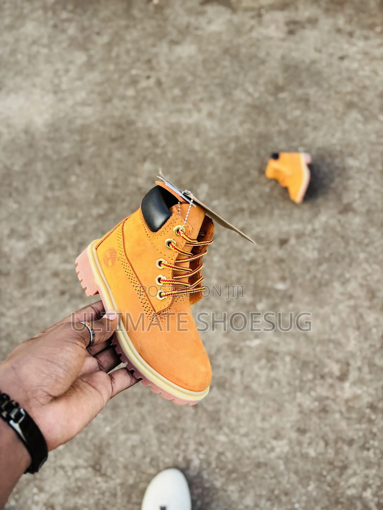 Kids Timberland Leather Jungle Boots