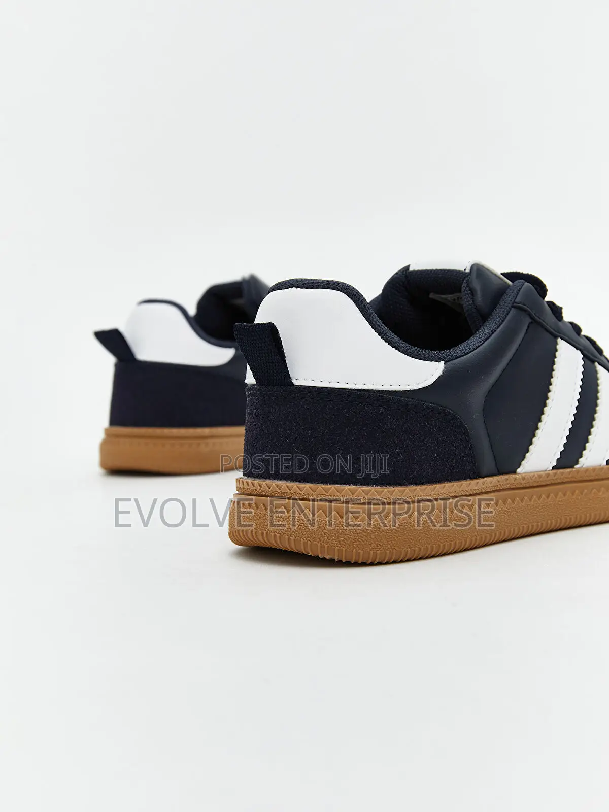 Faux Leather Boys' Trainers