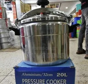 20 Liters / 20l Stainless Steel Pressure Cooker Saucepan Pot- Silver
