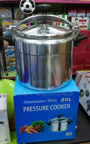 25 Liters / 25l Stainless Steel Pressure Cooker Saucepan Pot- Silver