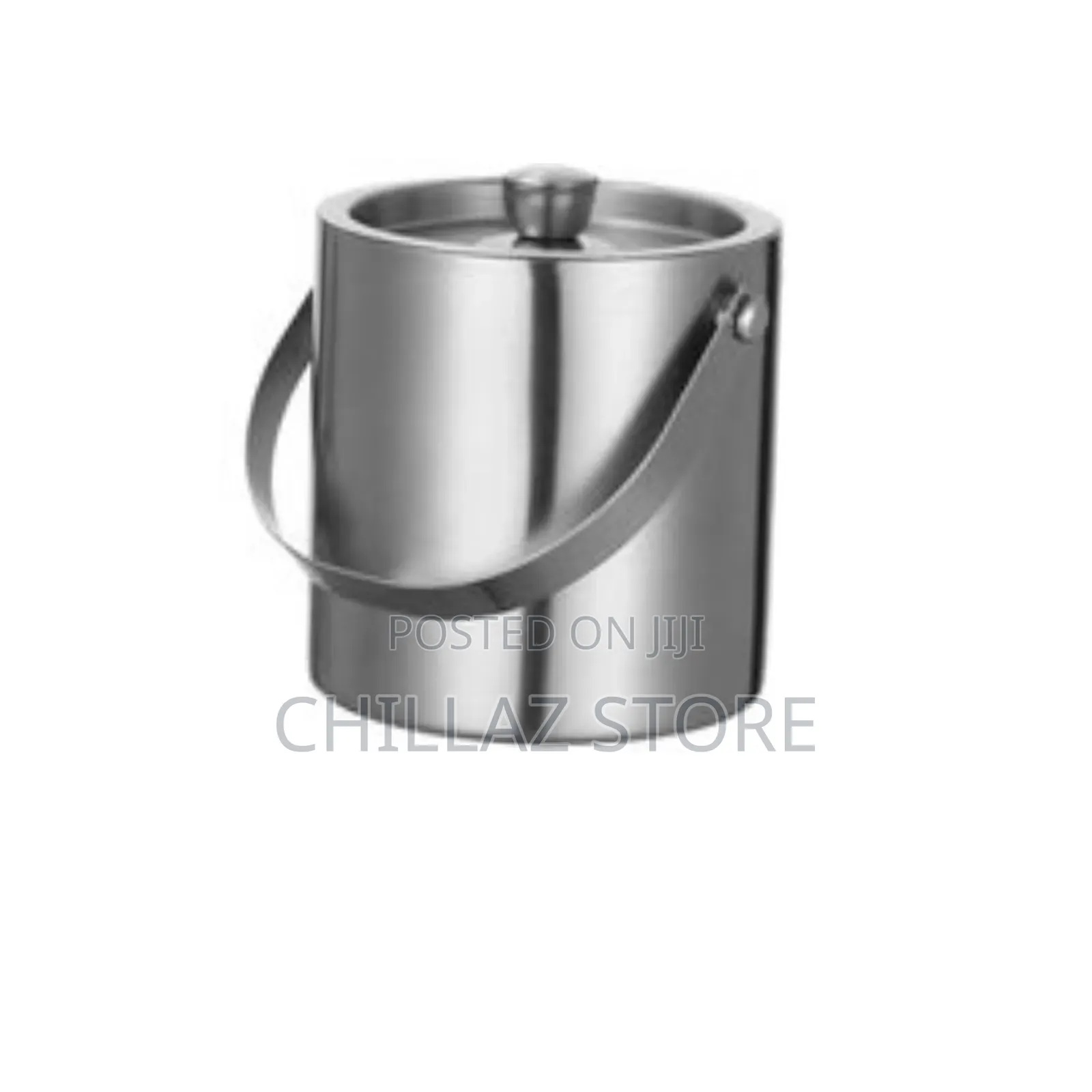 Stainless Steel Ice Bucket.