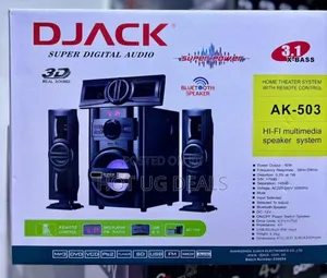Djack 3.1 Multimedia 503, Bluetooth , Fm Radio, Usb Input, Aux