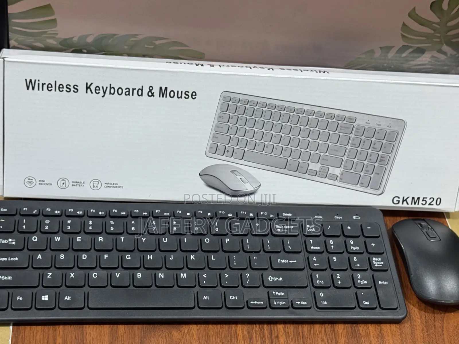 Wireless Keyboard Mouse Combo