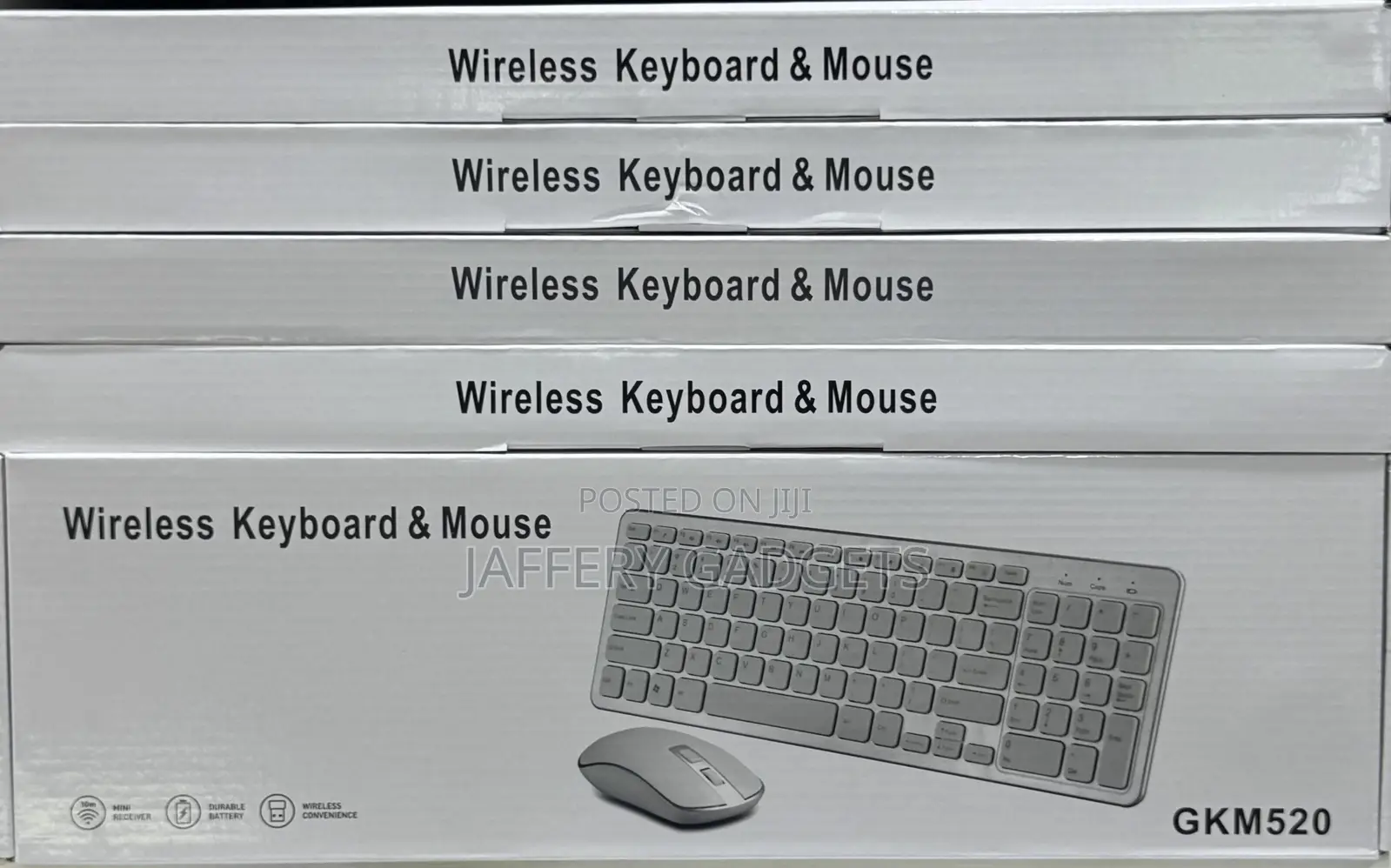 Wireless Keyboard Mouse Combo