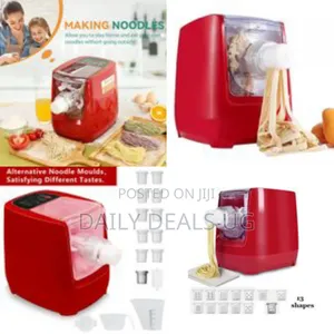Electric Pasta Maker Machine, Automatic Noodle Maker With 12 Pasta