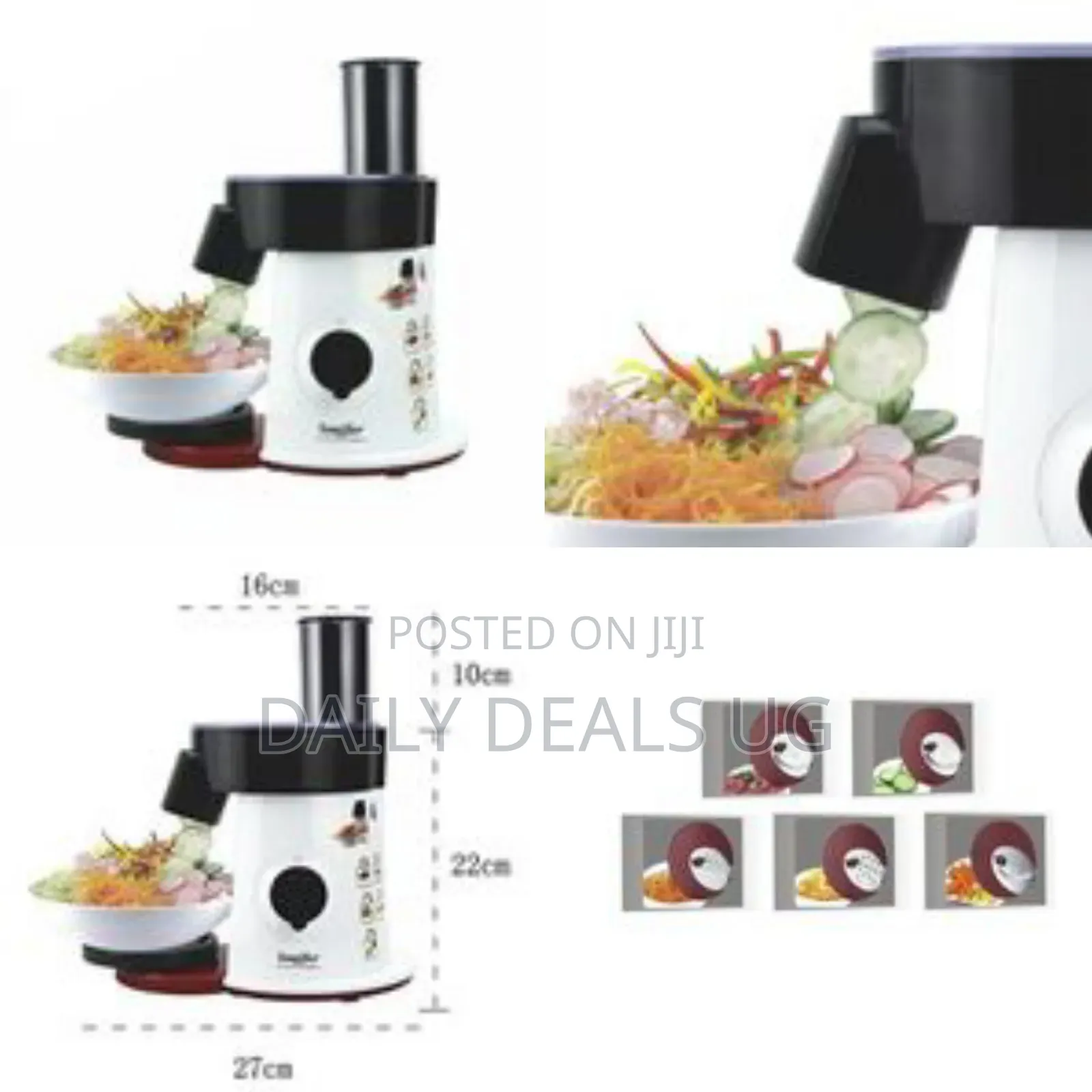 Sonifer Electric Food Processor Multifunctional Salad Cutter Shred