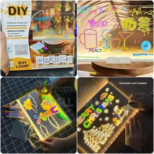 Led Acrylic Re-Writable and Erasable Board