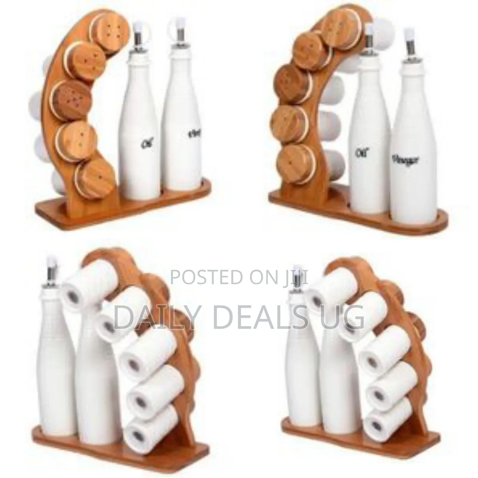 Vellex New Modern Spice Containers Pepper Box Salt Shaker Condiment