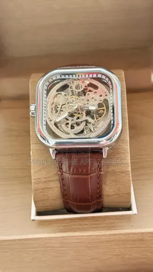 Men's Square Patek Philippe Mechanical Wrist Time Piece at Discount