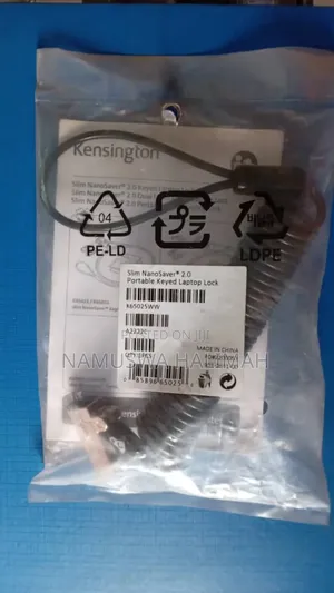 Kensington Slim Nanosaver 2.0 Portable Keyed Laptop Lock