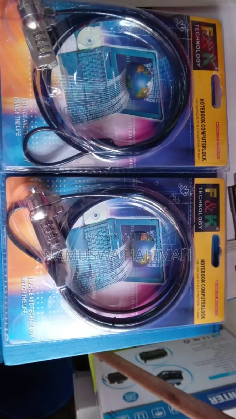 F K Technology Notebook Computer Lock