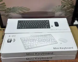 Mini Wireless Keyboard Mouse Combo