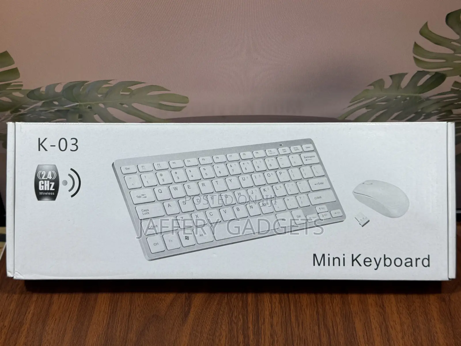 Mini Wireless Keyboard Mouse Combo