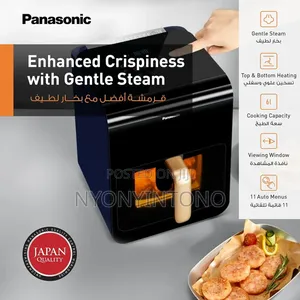 Panasonic 5l Digital Air Fryer 11programs 1450w Nfcc600