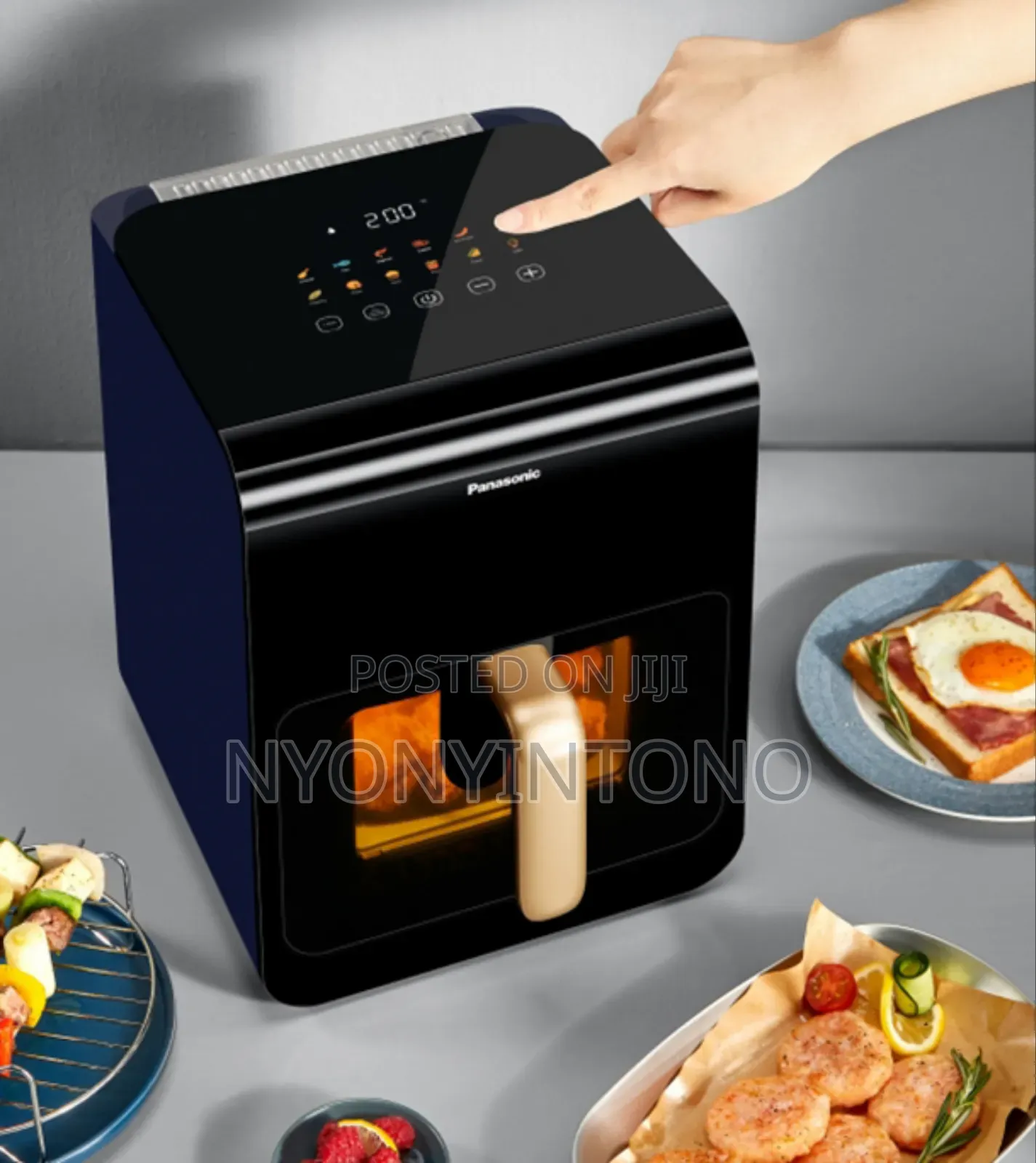 Panasonic 5l Digital Air Fryer 11programs 1450w Nfcc600