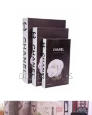 3 Pieces Faux Books for Decoration - Modern Fashion Decorative Books