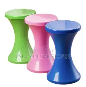 Round Strong Kitchen/Office/Salon Plastic Stool