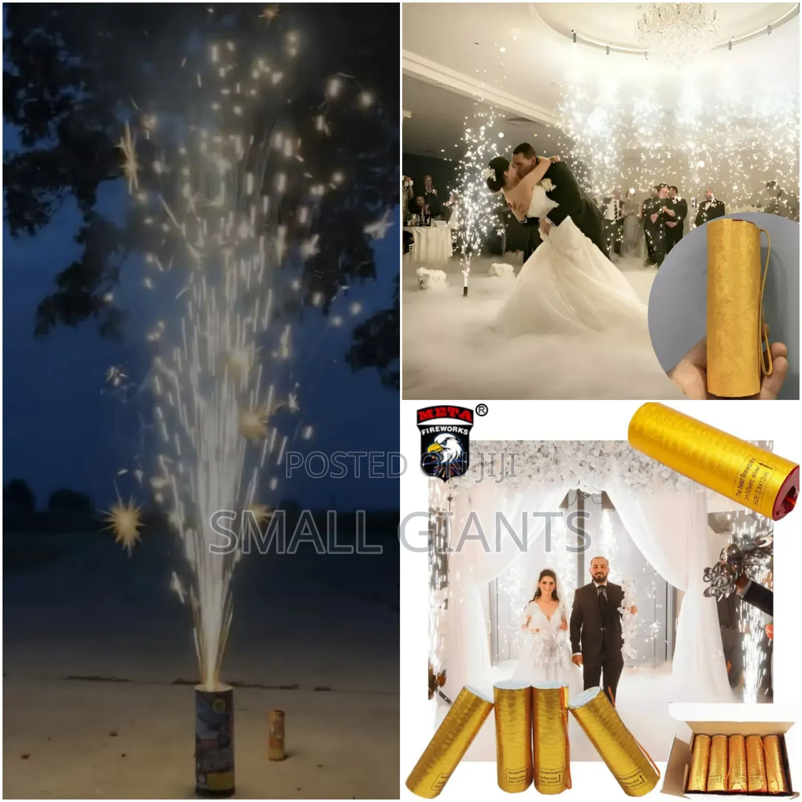 4pcs Indoor Outdoor Mini Smoke Fireworks