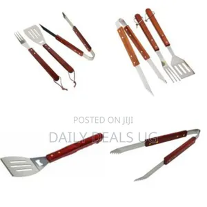 3-Piece Chefs Basics Grill Cutlery - Grill Tongs