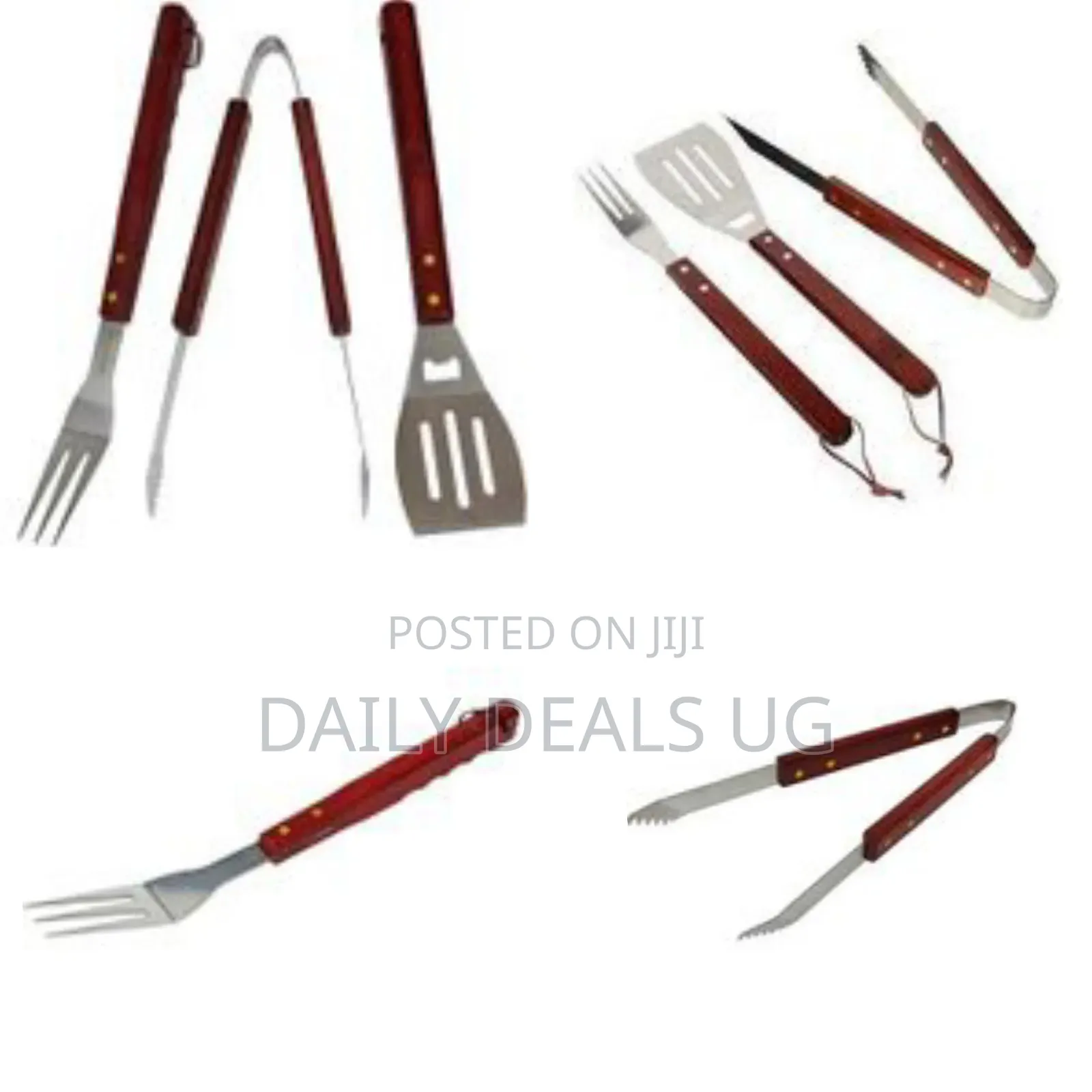 3-Piece Chefs Basics Grill Cutlery - Grill Tongs