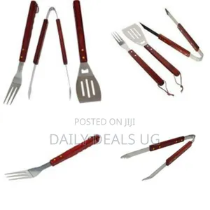 3-Piece Chefs Basics Grill Cutlery - Grill Tongs