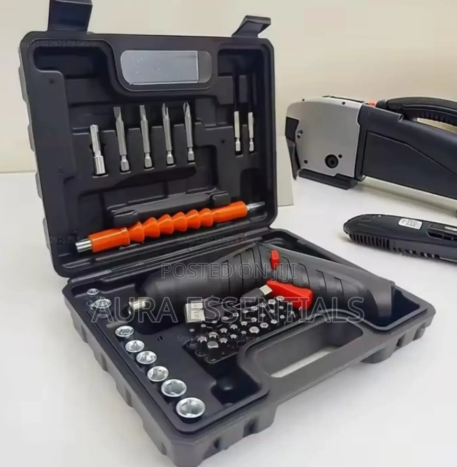 Portable Cordless Electric Screwdriver Kit