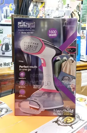 DSP Portable Handheld Garment Steamer – 1600w Powerful Fast