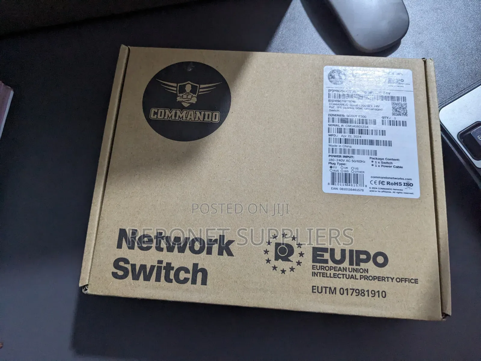 Commando 8port 24v Poe Switch