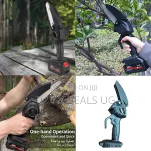 Power Tools Mini 48v Battery-Powered Cordless Chain Saw, Portable