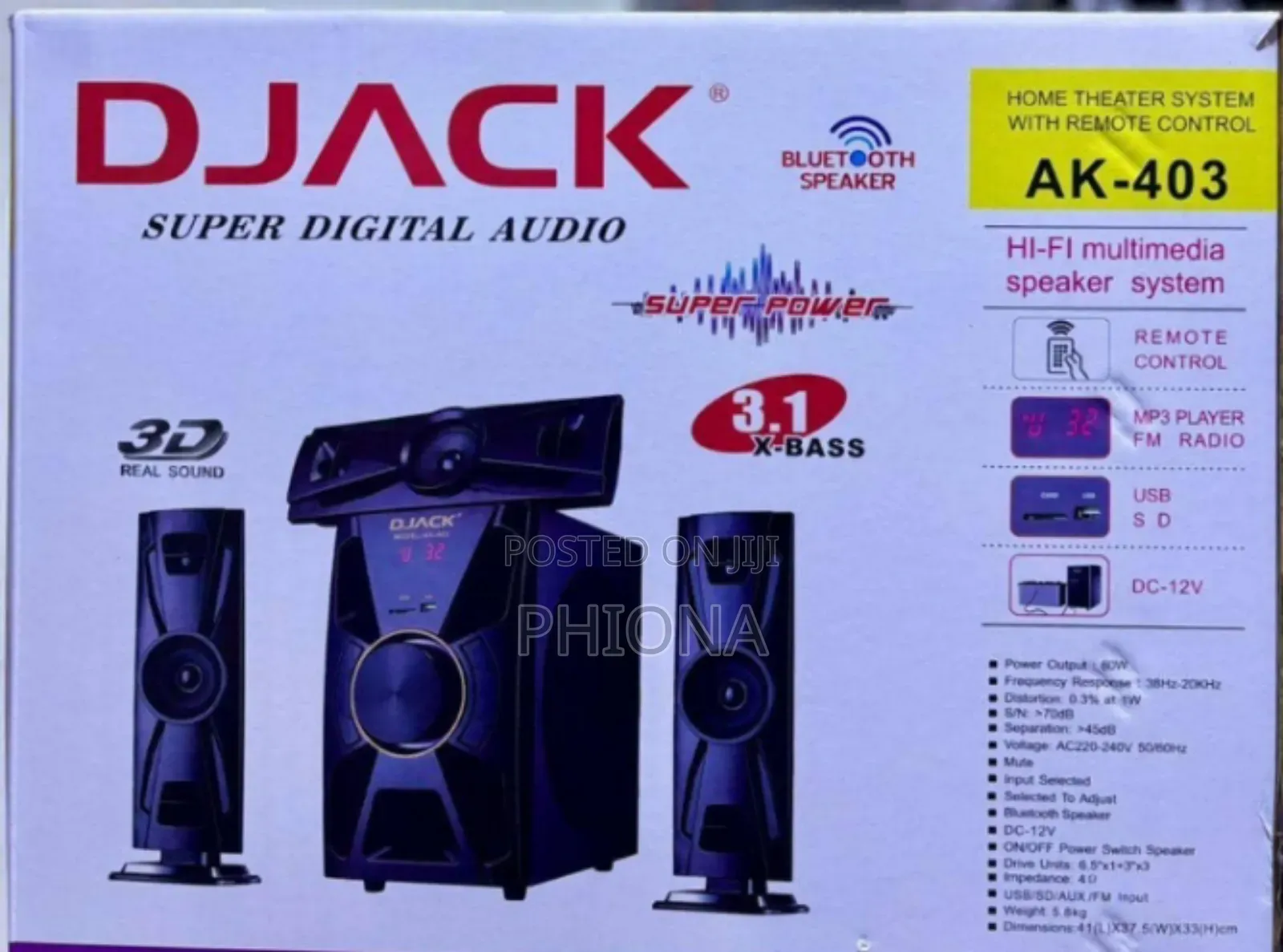 Djack Super Digital Audio
