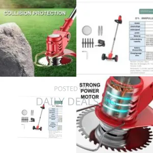 Universal Grass Trimmer Support Wheels Electric Brush Cutter Lawn Mowe