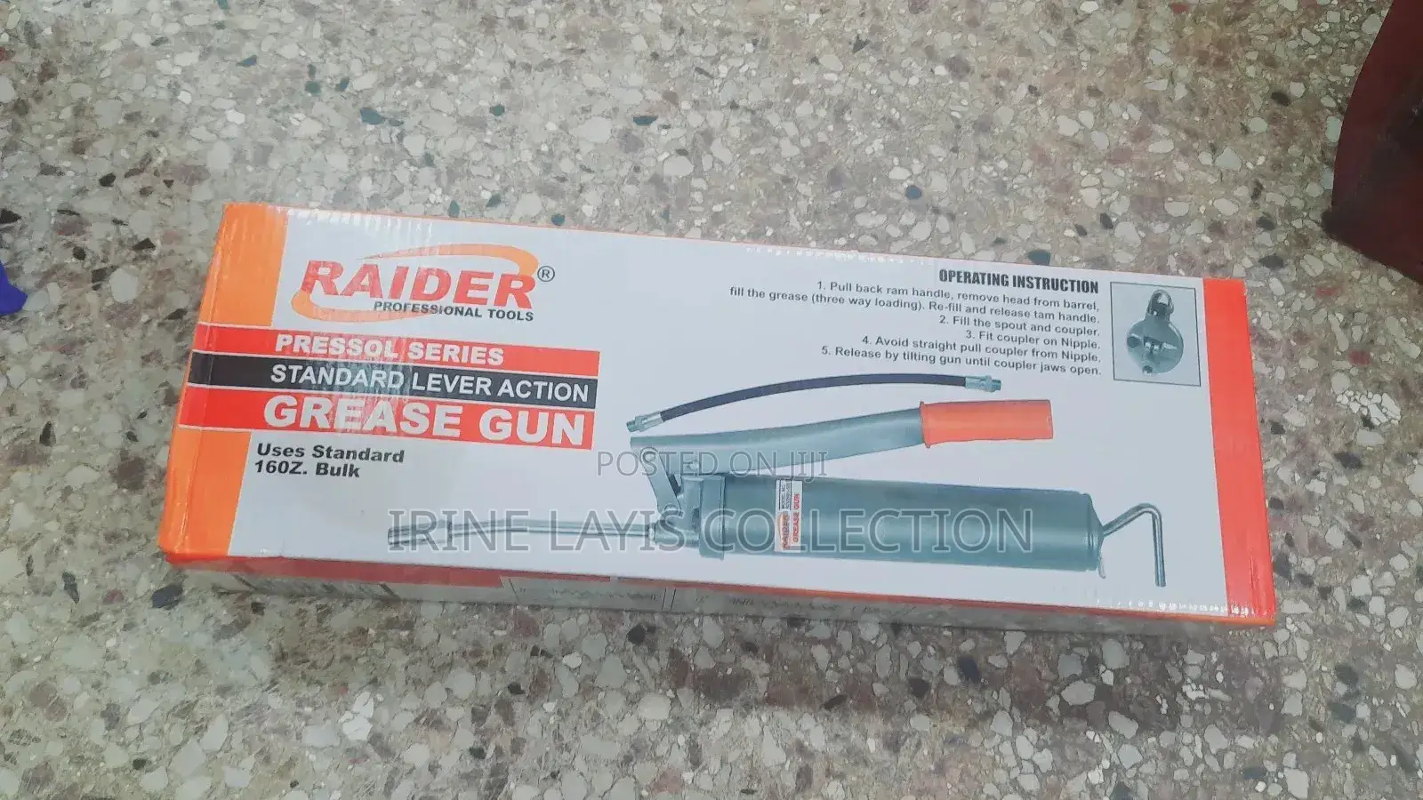 Raider Grease Gun