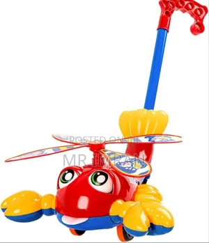 Hand Push Toy Lobster Learning Toys Baby Cart
