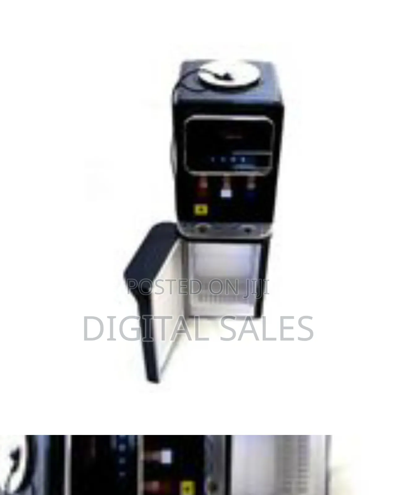 Mexxi 3 Tap Hot Cold Water Dispenser With Compressor and Fridge