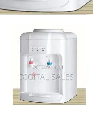 2 Tap Hot and Cold Mini Plastic Desk Top Water Dispenser/Cooler