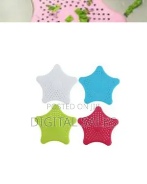 4 Pieces Of Silicone Kitchen Sink Strainer Seastar Type