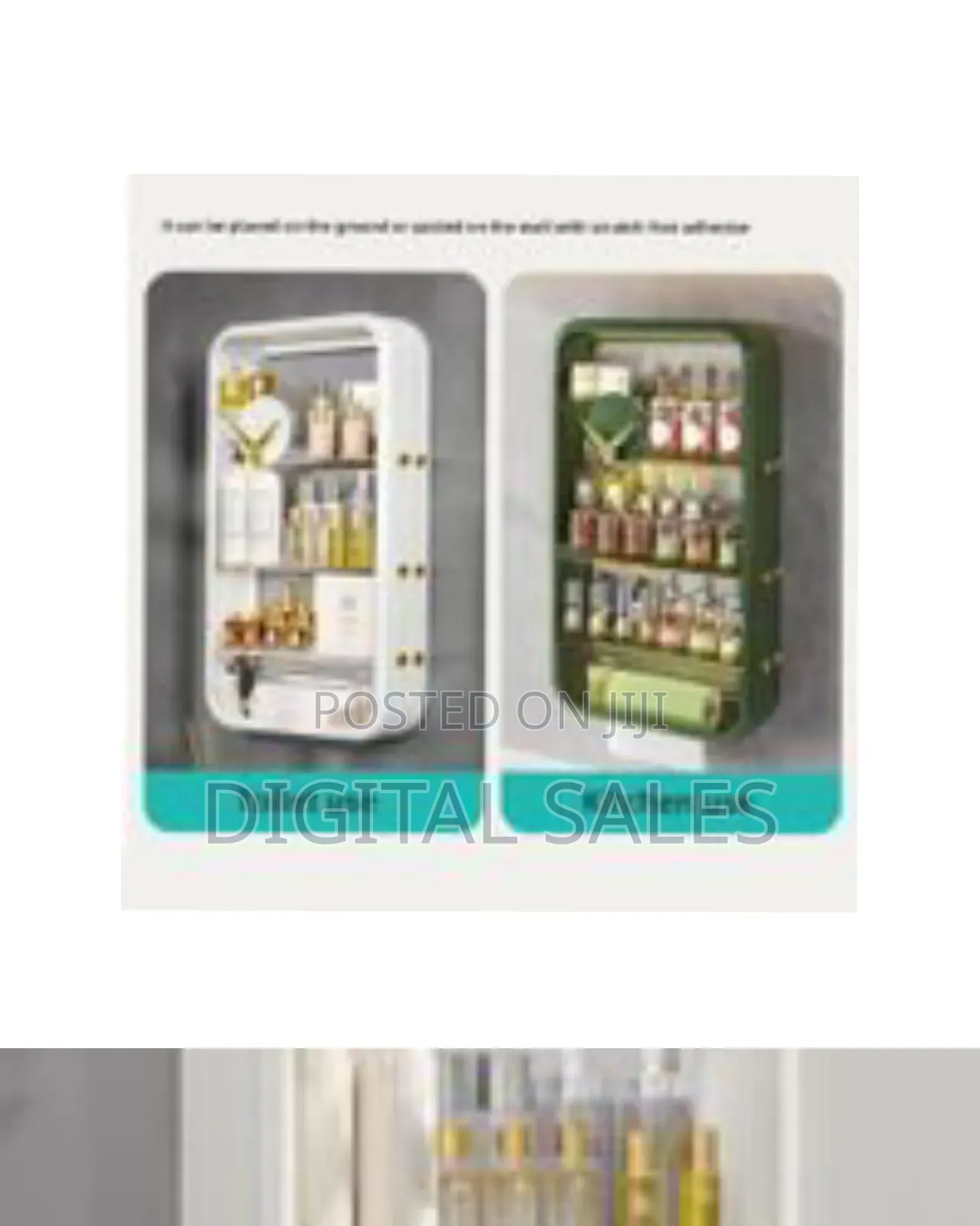 Wall-Mounted Storage Rack Kitchen Layered Bathroom Storage Box Hous