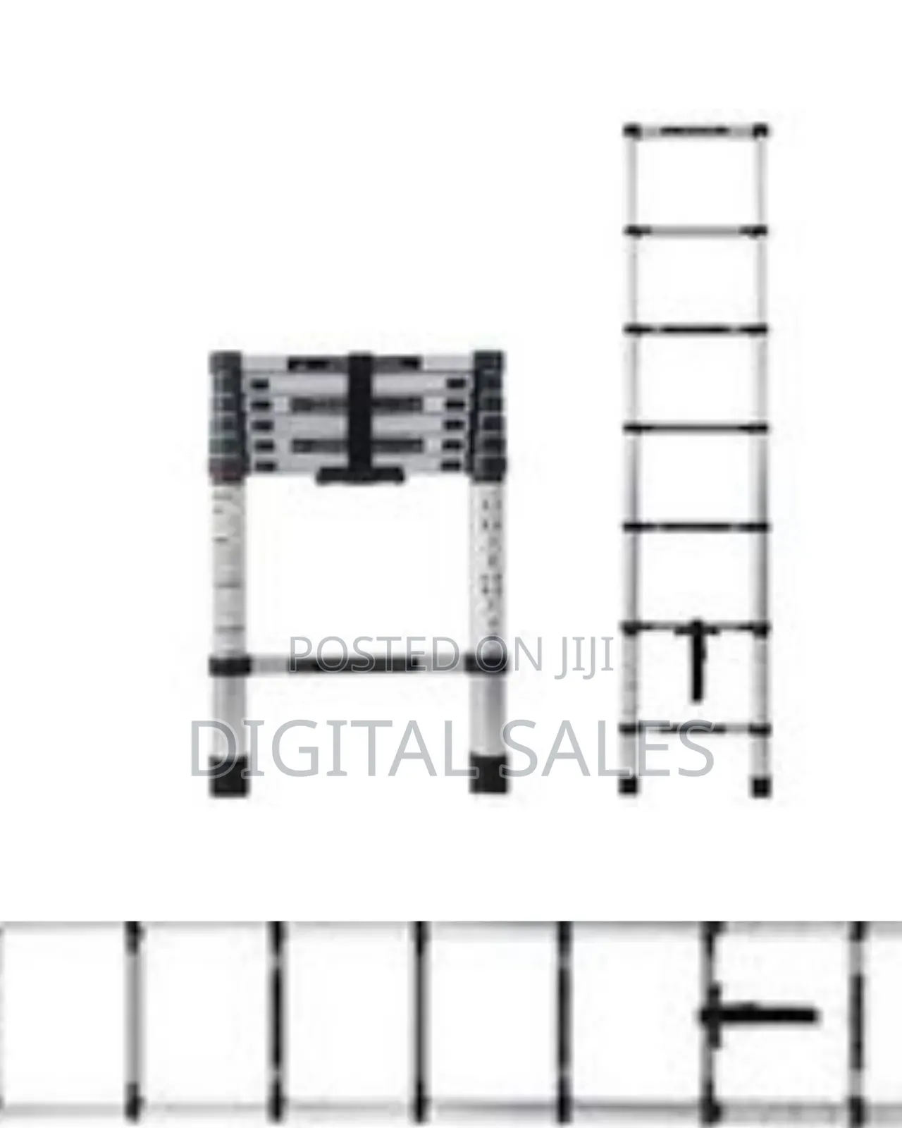 Portable Compact Aluminium Telescopic 6-steps Foldable